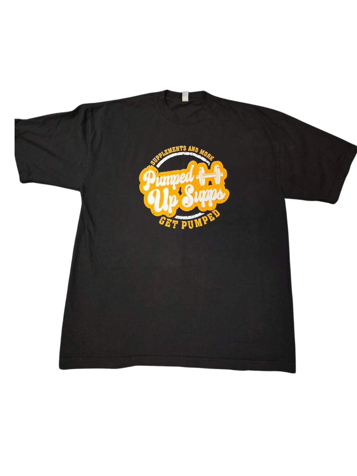 Vintage Pumped-Up Supps Oversized Tee